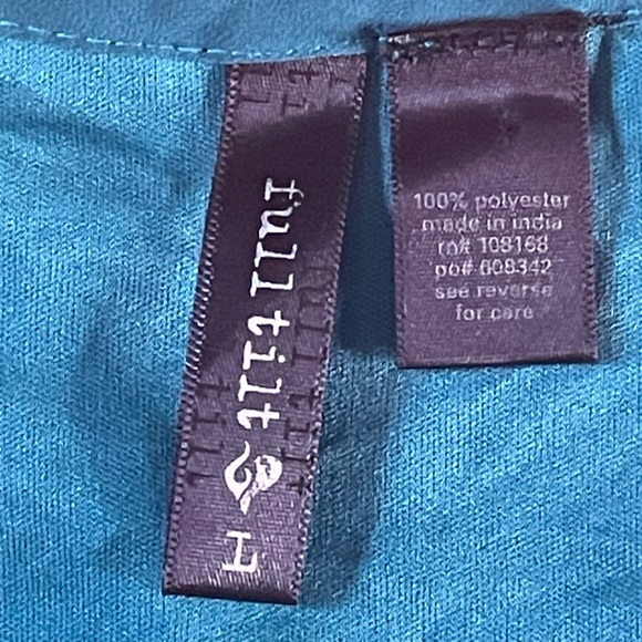 Full Tilt Cropped Flowy Tank Sz L - Picture 6 of 7